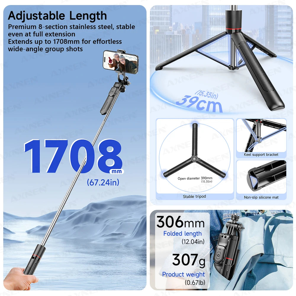F16 Selfie Stick Tripod