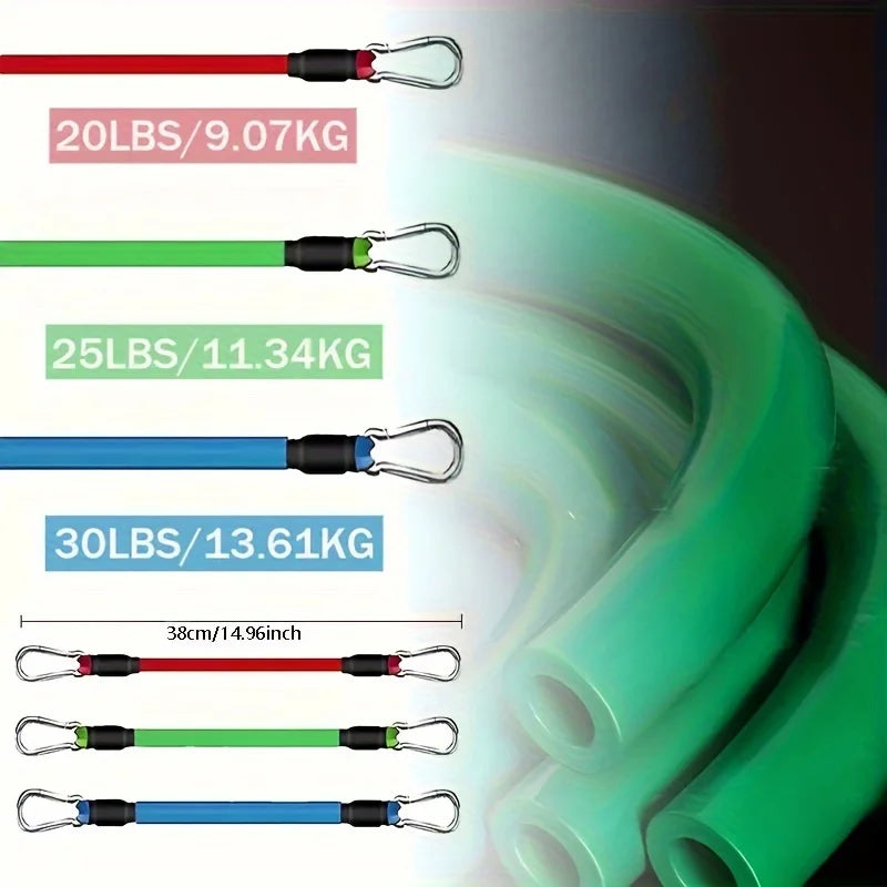 6-Piece Leg Resistance Band Set