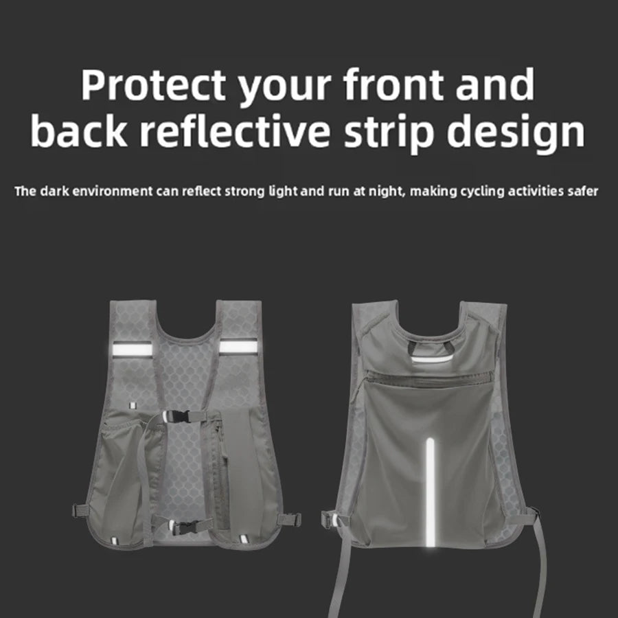 Reflective Running Storage Vest