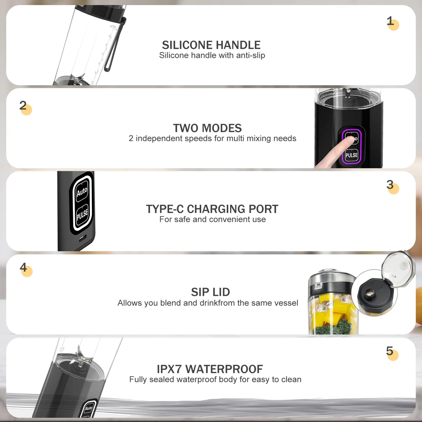 USB Blender Pro 700ML