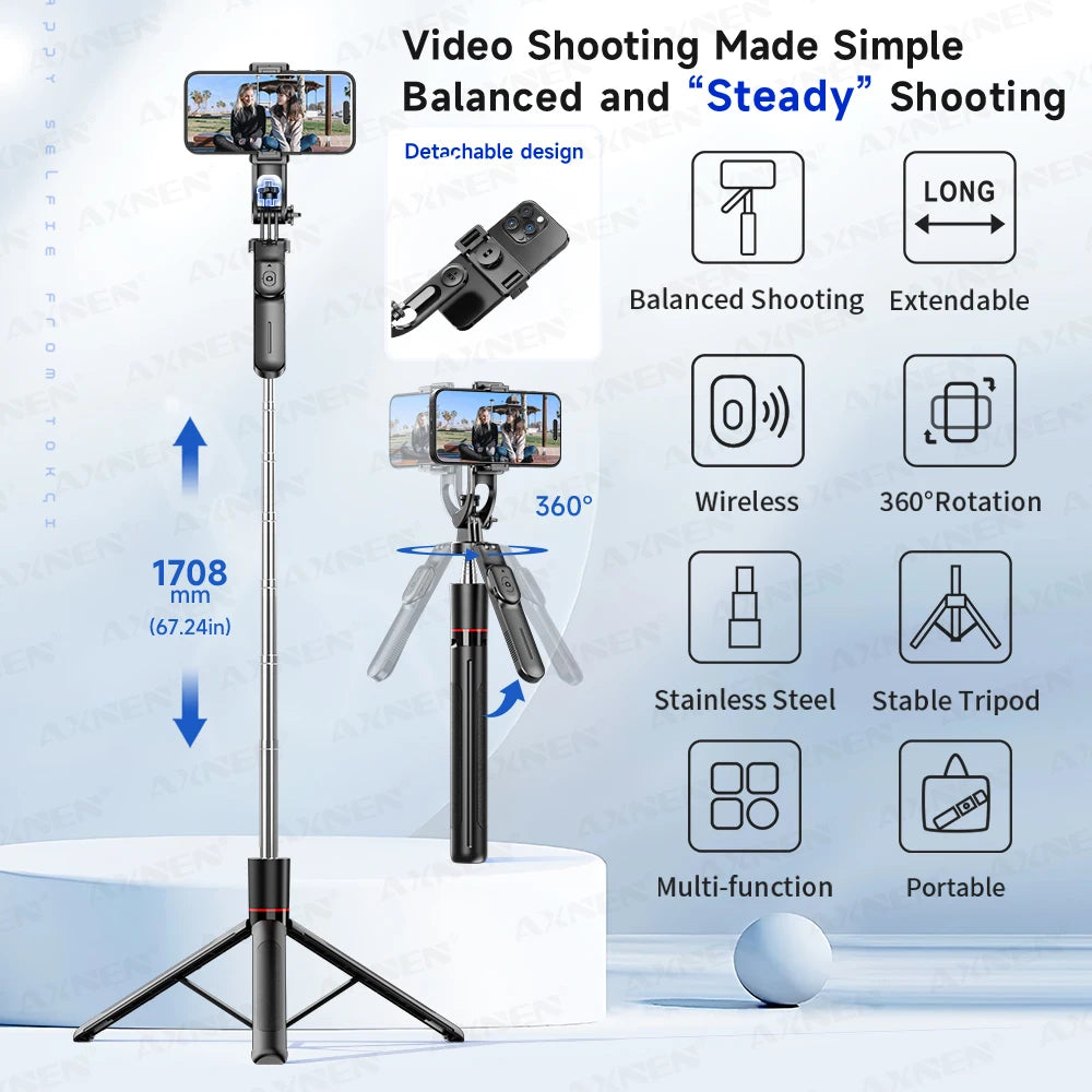 F16 Selfie Stick Tripod